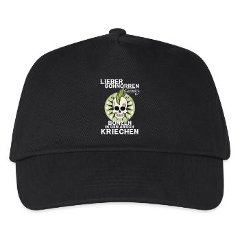 PUNK - Arsch kriechen - Kinder Basecap - Schwarz - Vorne