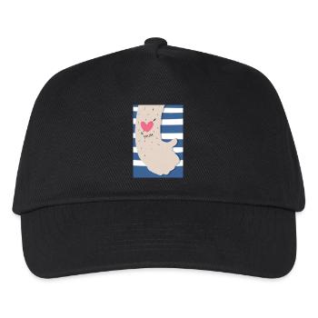 Mum Tattoo - Kinder Basecap - Schwarz - Vorne