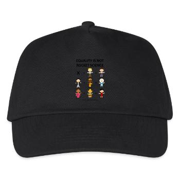 L'égalité est pas sorcier - Casquette de baseball Enfant - noir - Devant
