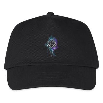 mandala solstice d'été - Casquette de baseball Enfant - noir - Devant