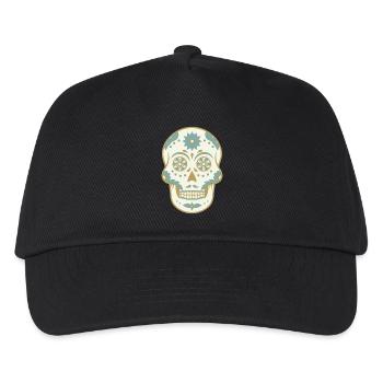 Sugar Skull - Kids’ Baseball Cap - black - Front