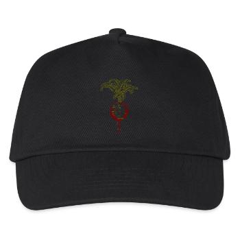 ruebe rueben beet turnip veggie vegetables vegetables - Kids’ Baseball Cap - black - Front