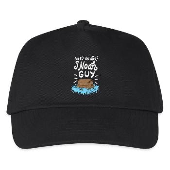 Besoin d'une arche I Noah Guy Wordplay Religion Pun cadeau - Casquette de baseball Enfant - noir - Devant