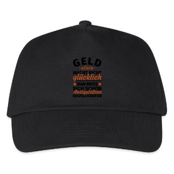 Antiquitäten Sammler - Kinder Basecap - Schwarz - Vorne
