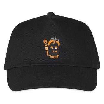 King - Kids’ Baseball Cap - black - Front