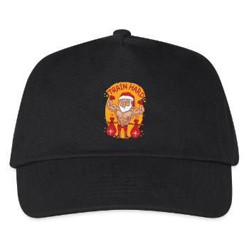 Père Noël de remise en forme - Casquette de baseball Enfant - noir - Devant