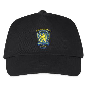 Franc-comtois Parfait - Casquette de baseball Enfant - noir - Devant