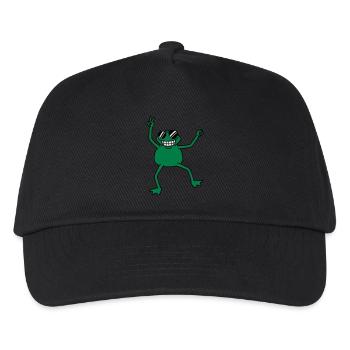 cool_frog - Kids’ Baseball Cap - black - Front