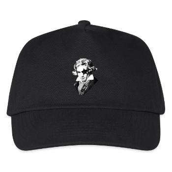 Beethoven rock Kiss Black Metal - Casquette de baseball Enfant - noir - Devant