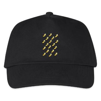 BANANEN! - Kinder Basecap - Schwarz - Vorne