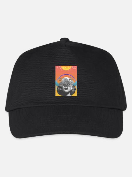Frau - Kinder Basecap - Schwarz
