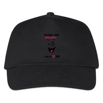 50 years still handsome for age ks - Kids’ Baseball Cap - black - Front