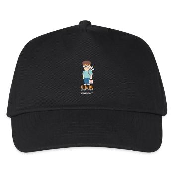 Anime Otaku Boy - Kinder Basecap - Schwarz - Vorne