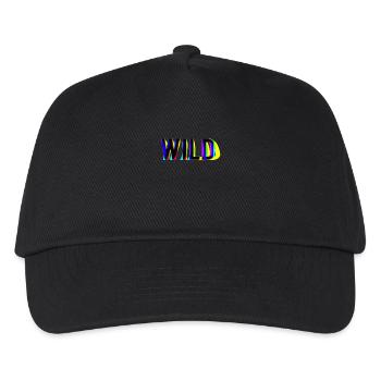 WILD SIND SIE BEREIT? - Kinder Basecap - Schwarz - Vorne