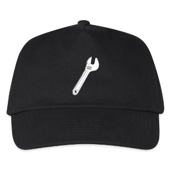 Wrench - Kids’ Baseball Cap - black - Front