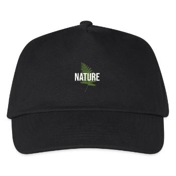 Nature - Kids’ Baseball Cap - black - Front