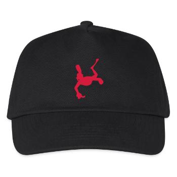 underwater1 Underwater Hockey - Kids’ Baseball Cap - black - Front
