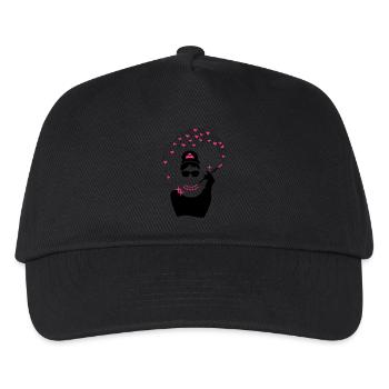 Diamant Girl - Juwelen Prinzessin - Schmuck - Kinder Basecap - Schwarz - Vorne