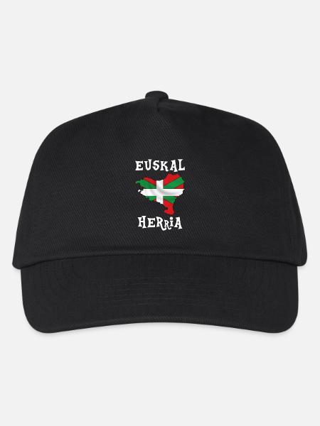 euskal herria design 108 - Kids’ Baseball Cap - black