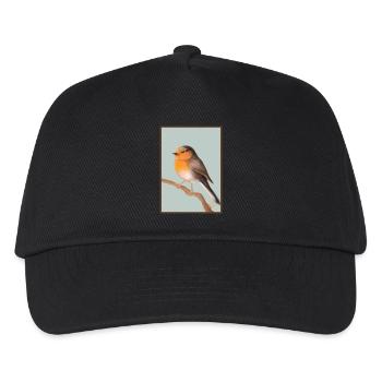 robin - Kids’ Baseball Cap - black - Front