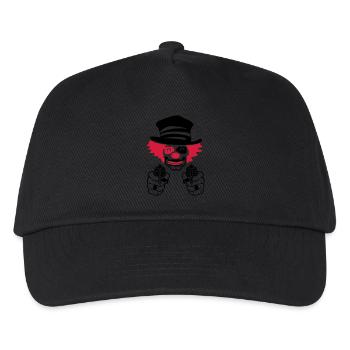 bad circus clown - Kids’ Baseball Cap - black - Front