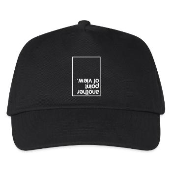 Another point of view (dark) - Kids’ Baseball Cap - black - Front