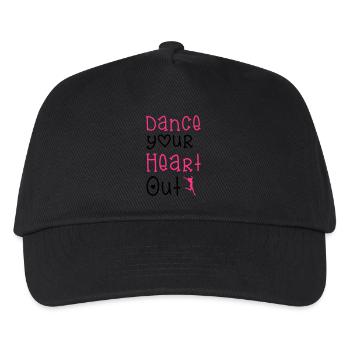 Dance - Kinder Basecap - Schwarz - Vorne