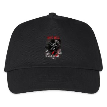 Heavy Metal - Kinder Basecap - Schwarz - Vorne