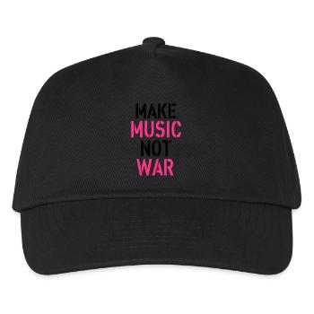 Music - Kids’ Baseball Cap - black - Front