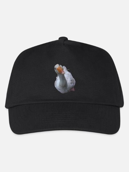 Gans - Kinder Basecap - Schwarz