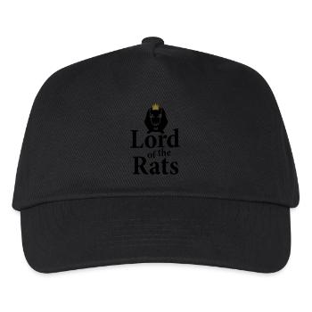 Lord of the rats (2c) - Kinder Basecap - Schwarz - Vorne