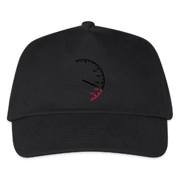 tacho_2 - Kinder Basecap - Schwarz - Vorne