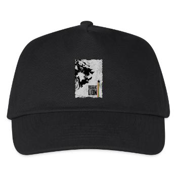 reggae lion2 - Kids’ Baseball Cap - black - Front