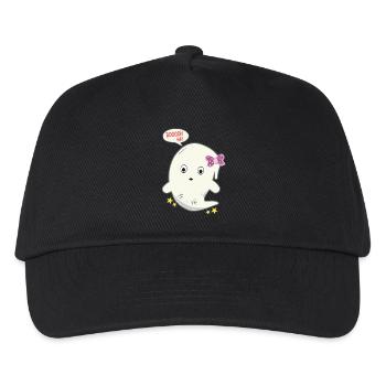 Cadeau fantôme fantôme mignon - Casquette de baseball Enfant - noir - Devant