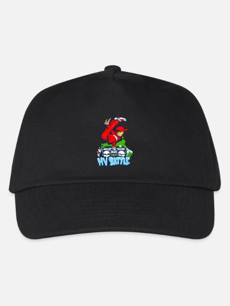 Breakdance B-Boy Streetdance Design Hip Hop Dance - Kids’ Baseball Cap - black