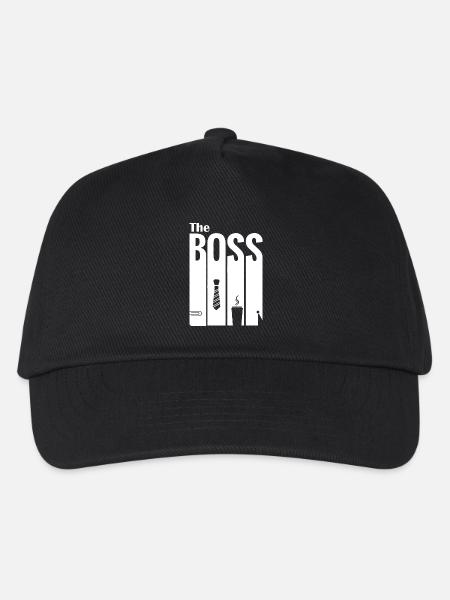 Office & Relaxation style design - Kids’ Baseball Cap - black