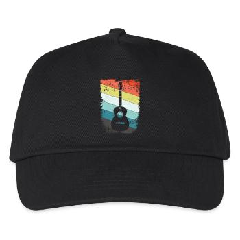 guitar - Kids’ Baseball Cap - black - Front