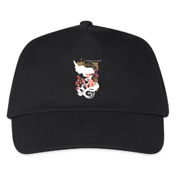 Power Of Mind Jugendstil - Kinder Basecap - Schwarz - Vorne