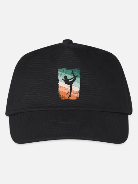 Ballett Ballerina Tänzerin - Kinder Basecap - Schwarz