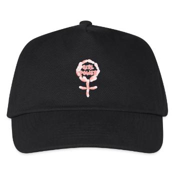 Girl Power - Kids’ Baseball Cap - black - Front