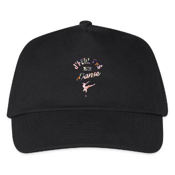 J'Peux Pas J'Ai Danse - Casquette de baseball Enfant - noir - Devant