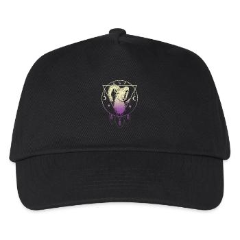 Aries Astrology Spiritual - Kids’ Baseball Cap - black - Front