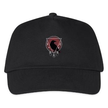 Raven Norse mythology Celts - Kids’ Baseball Cap - black - Front