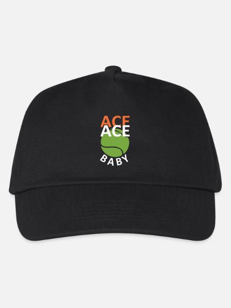 Tennis - Casquette de baseball Enfant - noir