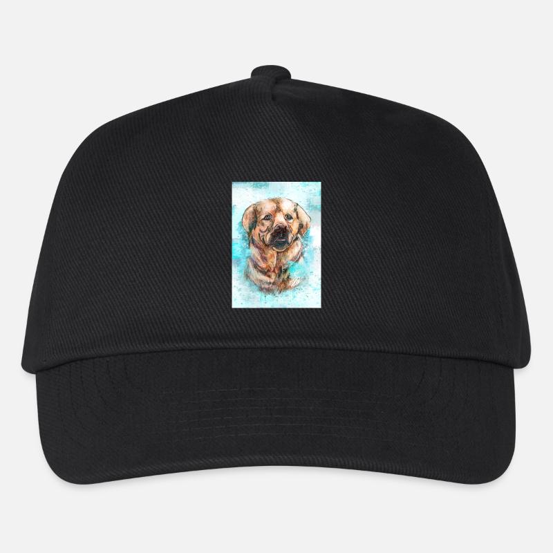 Labrador - Casquette de baseball Enfant - noir