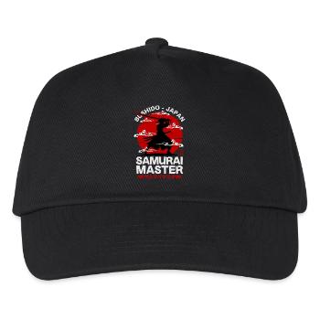 Série Samouraï master - bushido japan : Noir - Casquette de baseball Enfant - noir - Devant