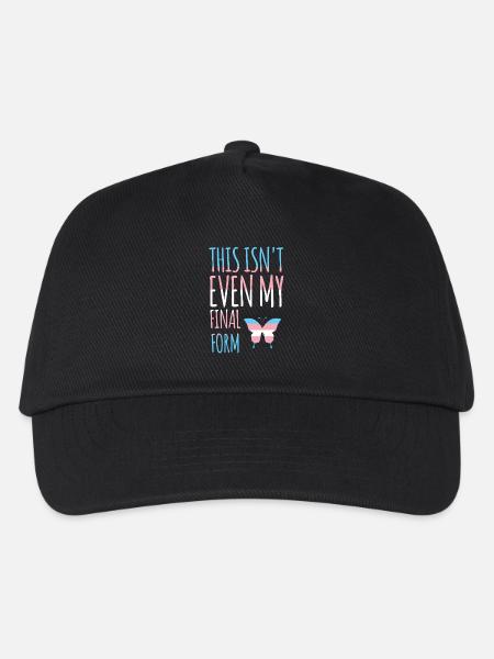 LGBT Pride Month - Transgender - Kinder Basecap - Schwarz