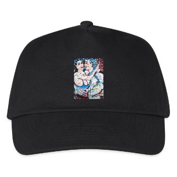 Escort Girl - Casquette de baseball Enfant - noir - Devant