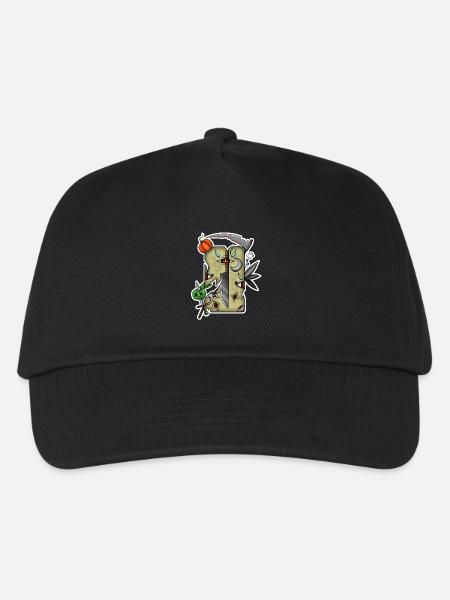 Damaged Halloween Tarot! By Pousse2Bambou! - Kids’ Baseball Cap - black