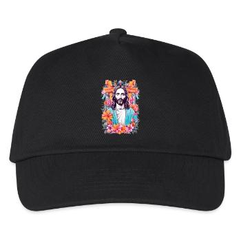 Jesus Christ - Kids’ Baseball Cap - black - Front